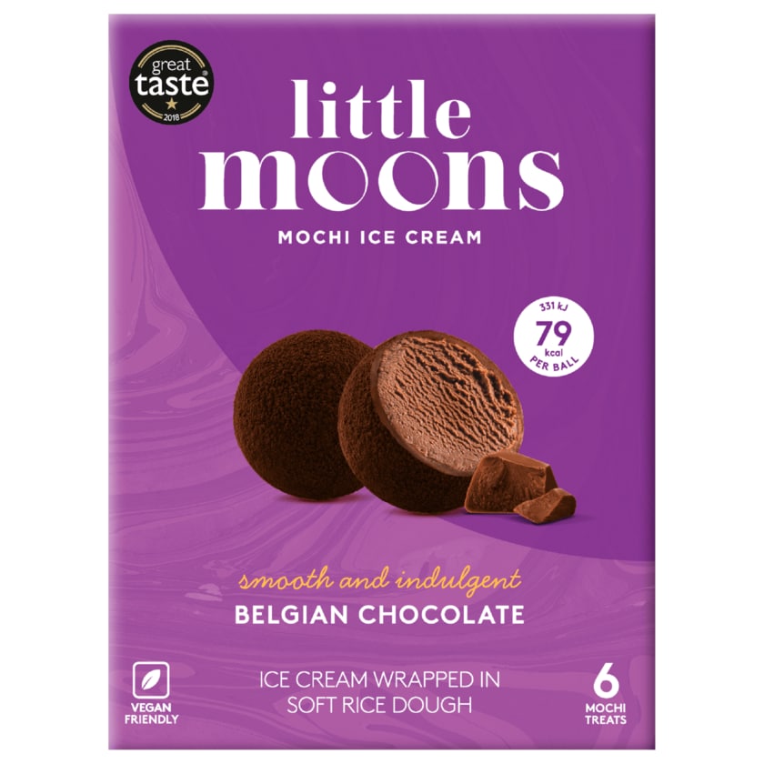 Little Moons Mochi Eis Belgian Chocolate vegan 192g
